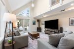 Enjoy access to the large back deck
